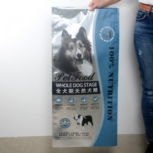 Fabrikant van 10kg plastic zak voor voedsel voor huisdieren