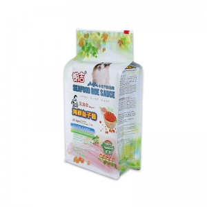Custom printing platte bodem kruisje verzegelde zip lock pet food verpakking zak / kattenvoer zak 1 kg 5 kg 10 kg